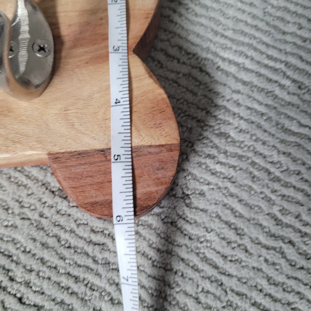 Wooden Bone-Shaped Wall Hook